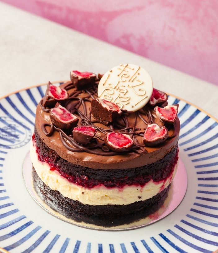 Torta-Chocoframbuesa
